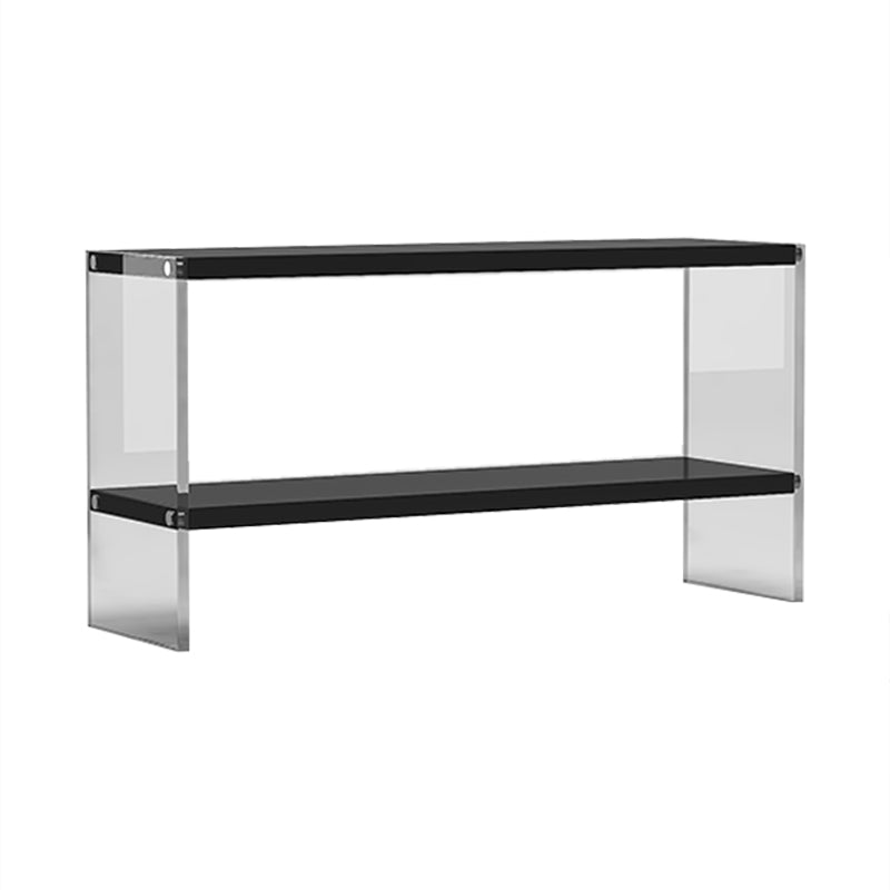 Rectangle Shape Contemporary Console Table Black/White Console Sofa Table