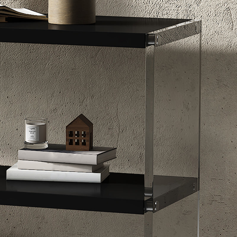 Rectangle Shape Contemporary Console Table Black/White Console Sofa Table