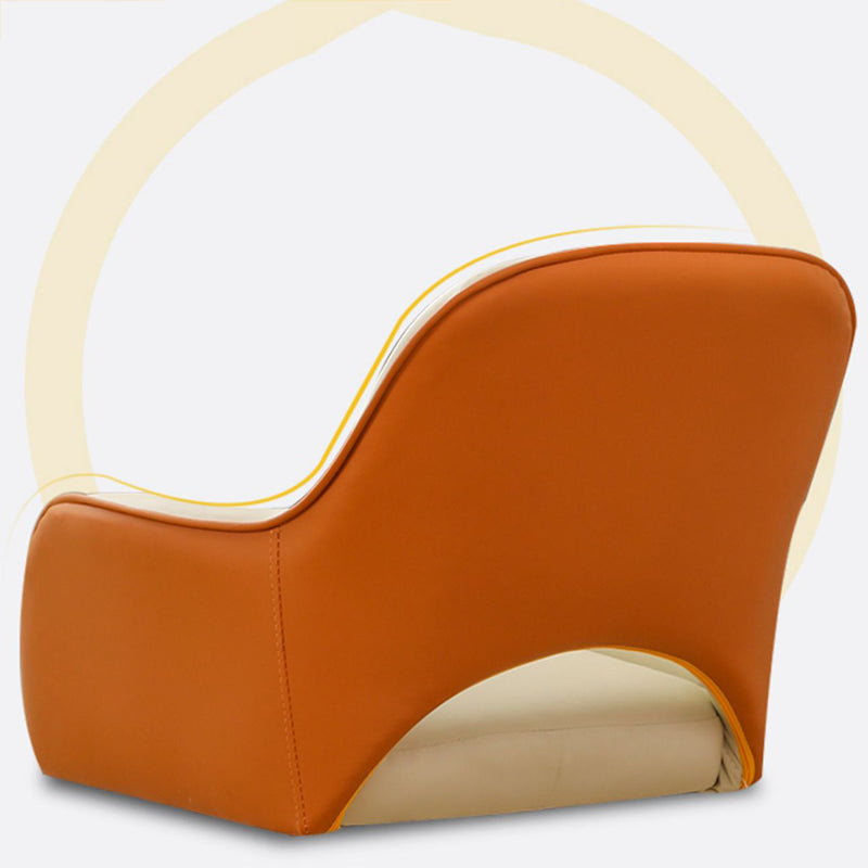Modernism Desk Chair Armless Office Chair with Wheels for Office