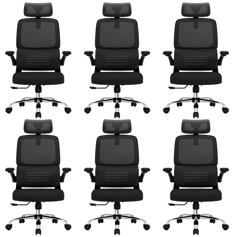 Removable Arms Office Chair Modern Tilt Mechanism No Distressing Ergonomic Slide Chair