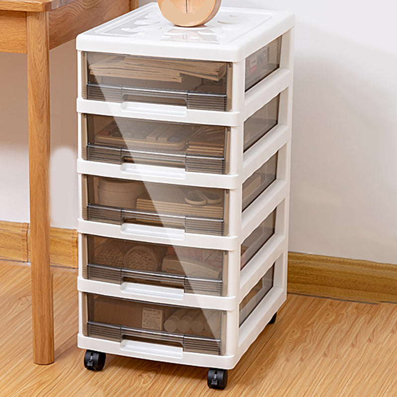 Modern Plastic Filing Cabinet Drawers Storage Filing Cabinet for Office