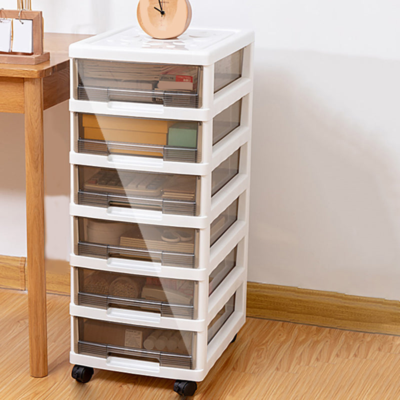 Modern Plastic Filing Cabinet Drawers Storage Filing Cabinet for Office