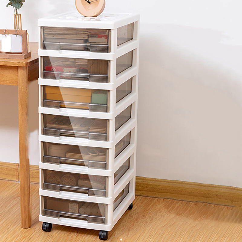 Modern Plastic Filing Cabinet Drawers Storage Filing Cabinet for Office