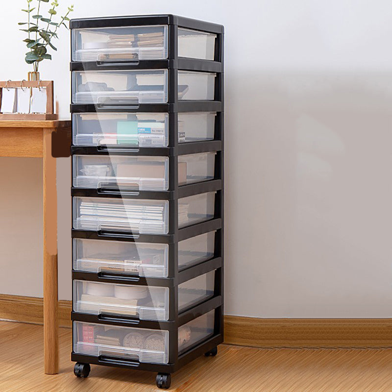 Modern Plastic Filing Cabinet Drawers Storage Filing Cabinet for Office