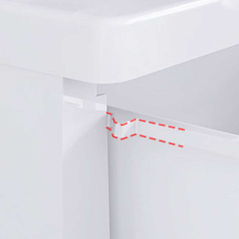 Modern Style Plastic Wardrobe Home Storage Wardrobe with Drawers