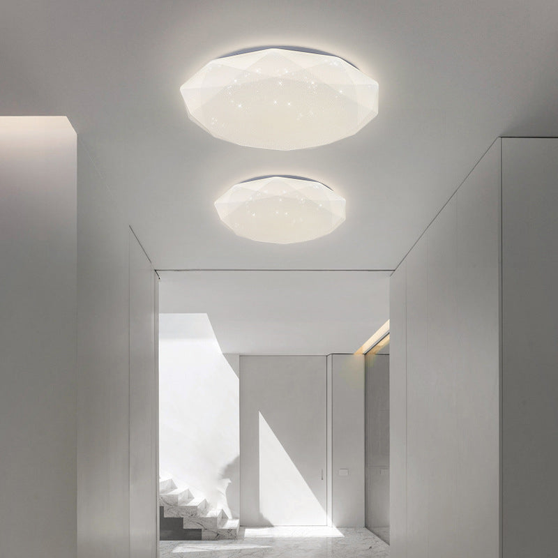 Contemporary Geometrical Flush Mount Ceiling Light Fixture for Bedroom
