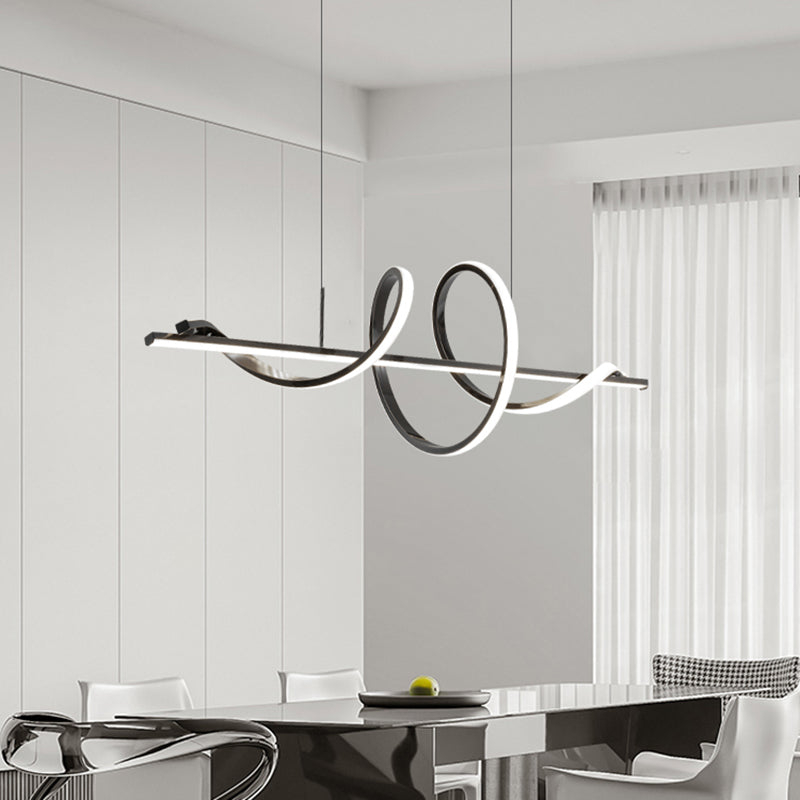 Modern Style Pendant Lighting Fixtures Black/Gold Island Lighting Ideas for Kitchen