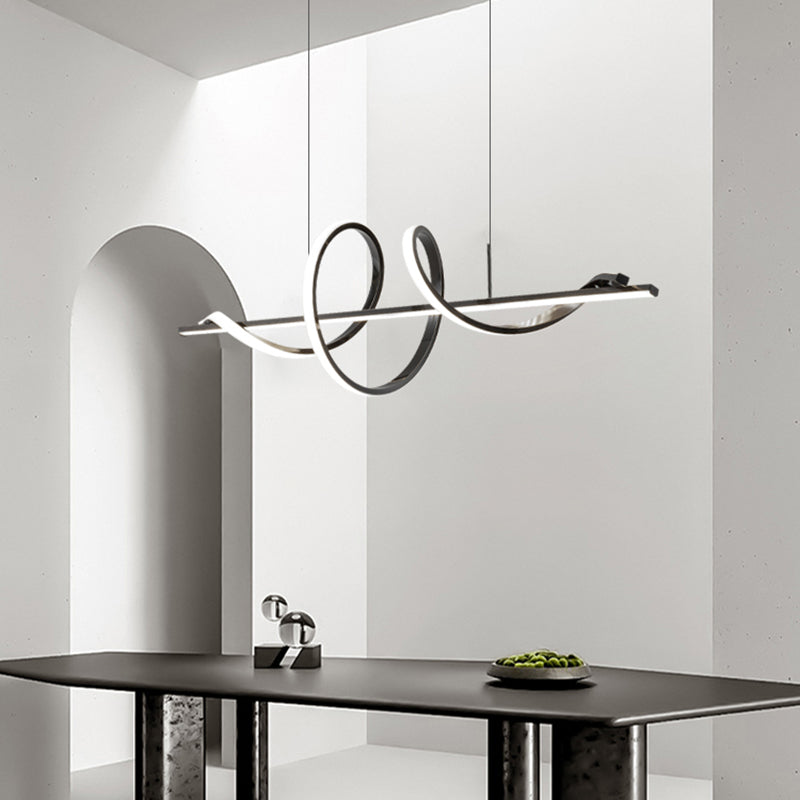 Modern Style Pendant Lighting Fixtures Black/Gold Island Lighting Ideas for Kitchen