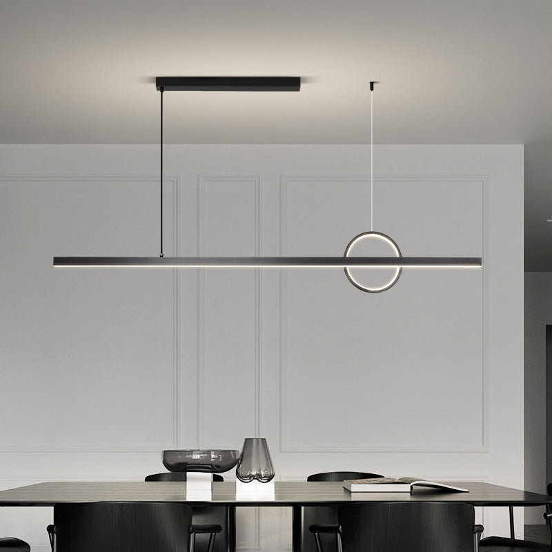 Modern Style Pendant Lighting Fixtures Black Island Lighting Ideas for Kitchen