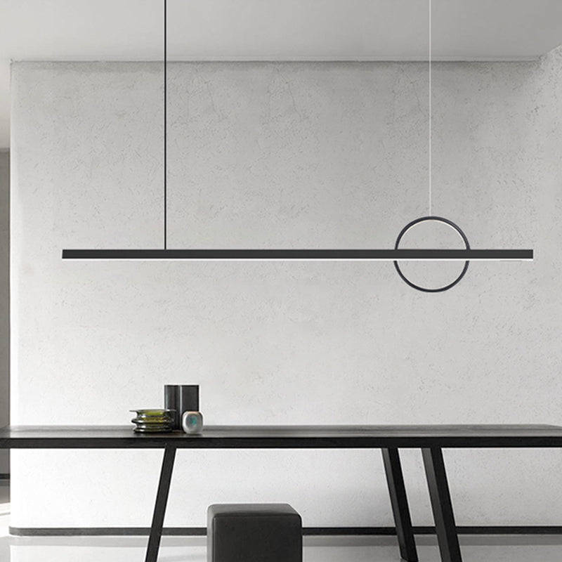 Modern Style Pendant Lighting Fixtures Black Island Lighting Ideas for Kitchen