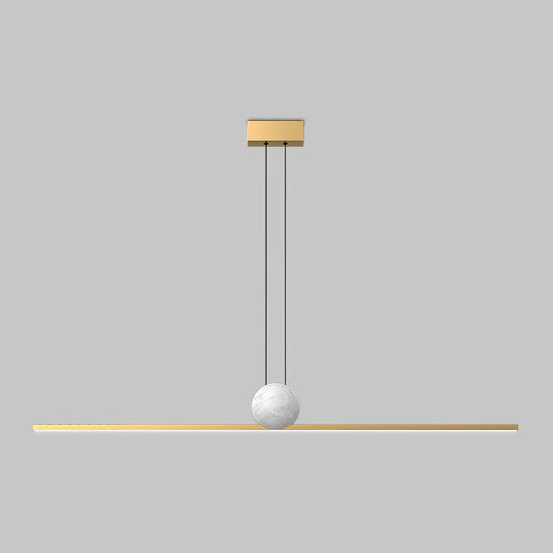 Modern Style Pendant Lighting Fixtures Brass Shade Island Lighting Ideas for Kitchen