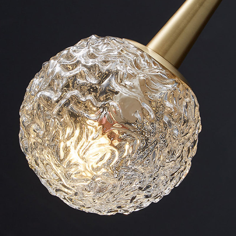 Modern Wall Light Sconce Creative Glass Wall Light Fixture for Bedroom