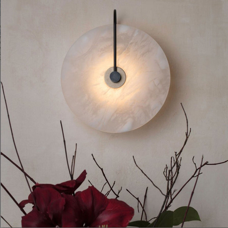 Single Modernism Golden/Black Wall Mounted Sconce LED Wall Light for Bedroom