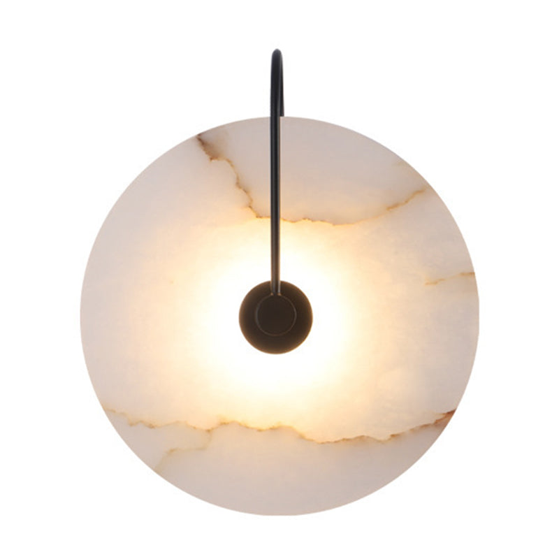 Single Modernism Golden/Black Wall Mounted Sconce LED Wall Light for Bedroom