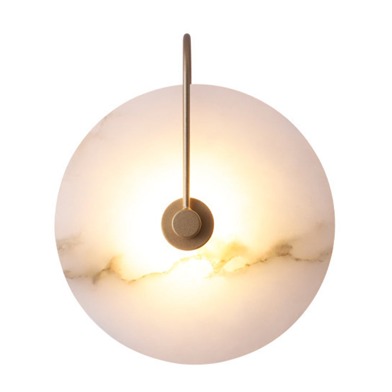 Single Modernism Golden/Black Wall Mounted Sconce LED Wall Light for Bedroom