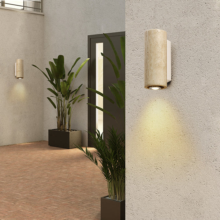 Contemporary Wall Light Fixture Minimalist Marble Wall Light Sconce for Bedroom