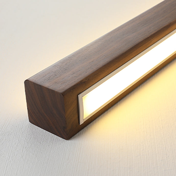 Nordic LED Wall Light Fixture Creative Wooden Wall Light Sconce for Bedroom