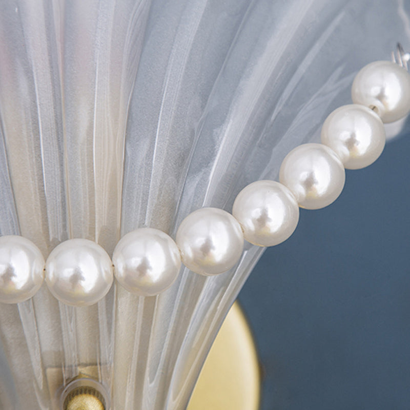 Single Golden Modern Bathroom Vanity Light Glass Bath Bar for Bathroom