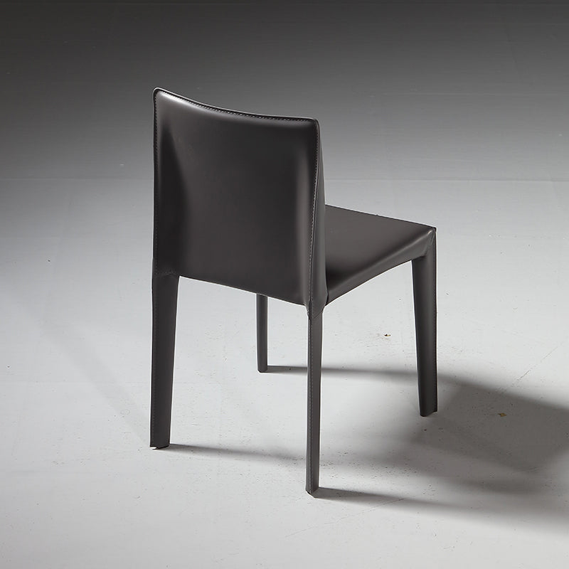 Modern Indoor Home Side Chair Faux Leather Upholstered Side Chair