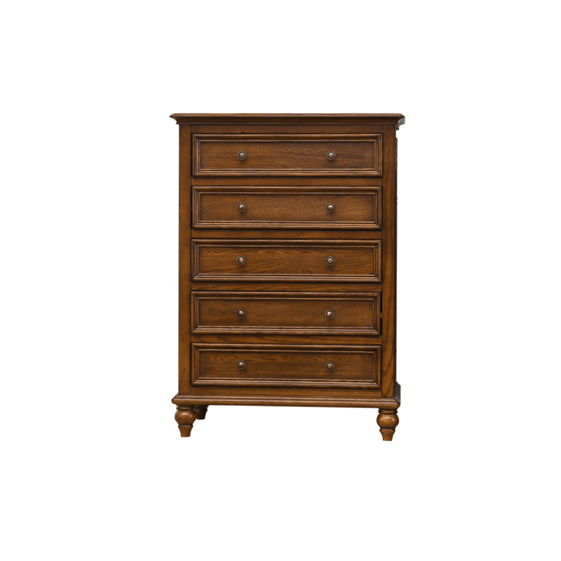 Modern Storage Chest Dresser Solid Wood Storage Chest with Drawers