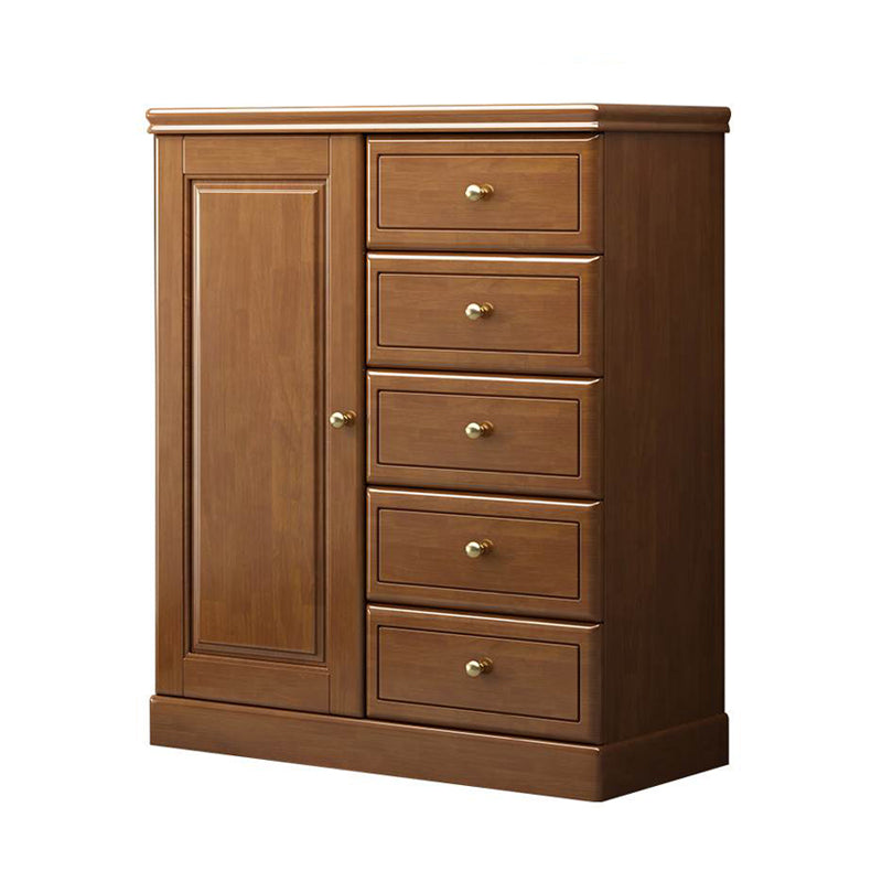 Solid Wood Storage Chest Dresser Modern Storage Chest with Drawers