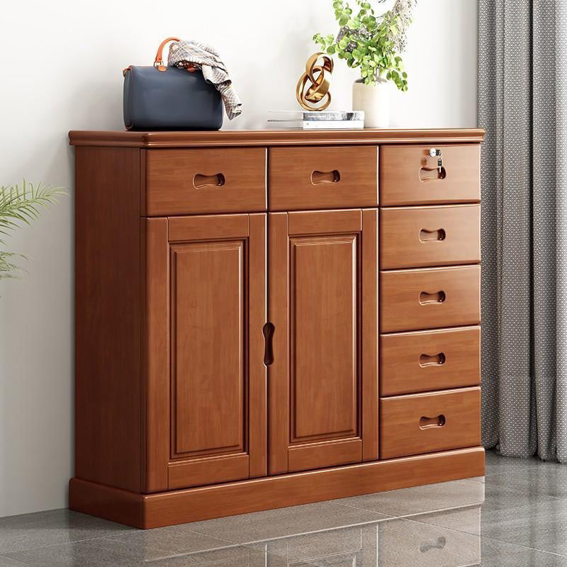 Solid Wood Storage Chest Dresser Modern Storage Chest with Drawers