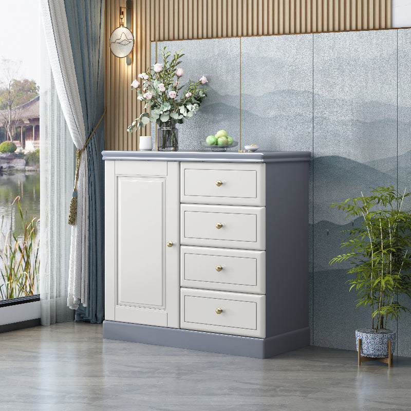 Solid Wood Storage Chest Dresser Modern Storage Chest with Drawers