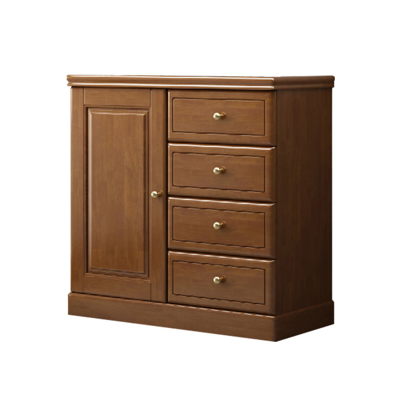 Solid Wood Storage Chest Dresser Modern Storage Chest with Drawers