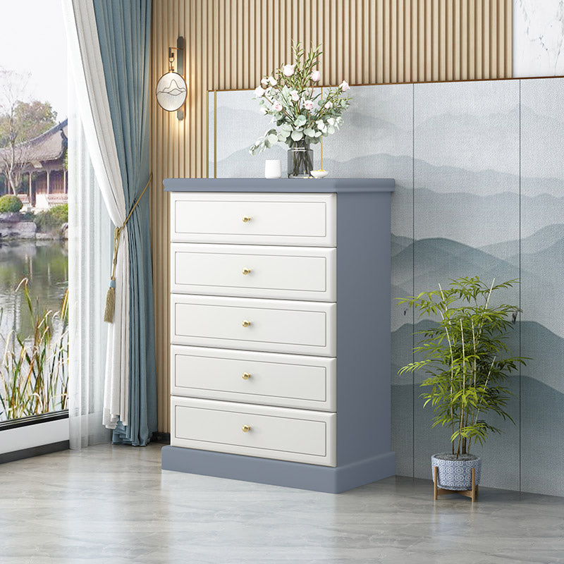 Solid Wood Storage Chest Dresser Modern Storage Chest with Drawers