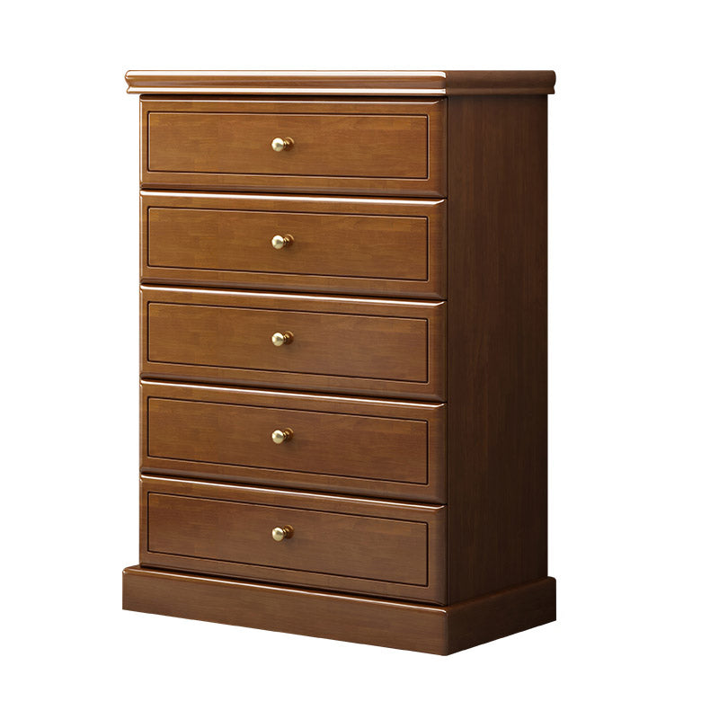 Solid Wood Storage Chest Dresser Modern Storage Chest with Drawers