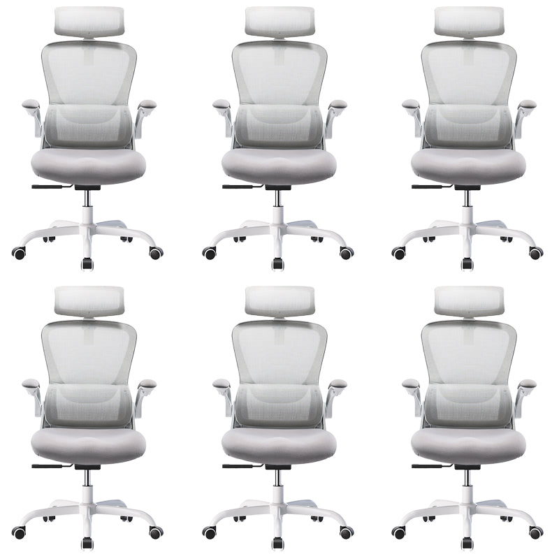 Removable Arms Desk Chair Modern No Distressing Ergonomic Slide Chair with Wheels