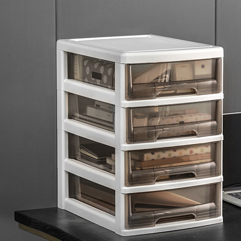 Vertical Transparent Filing Cabinet Contemporary Plastic Drawers File Cabinet