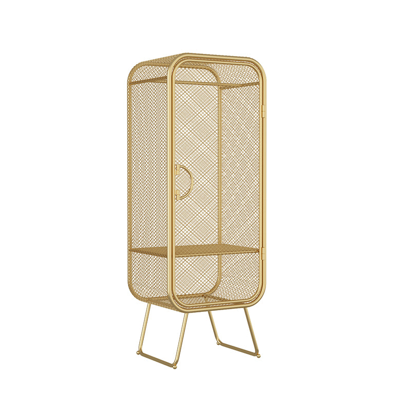 Metal Storage Cabinet Industrial Wardrobe Armoire with Garment Rod