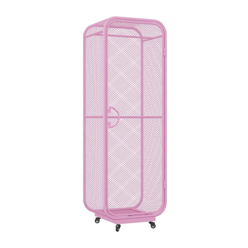 Metal Wardrobe Industrial Style Bedroom Rectangular Wardrobe Closet