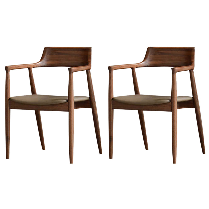 1/2/3/5/7 Pcs Modern Round Shape Solid Wood Dinette Table with Chair