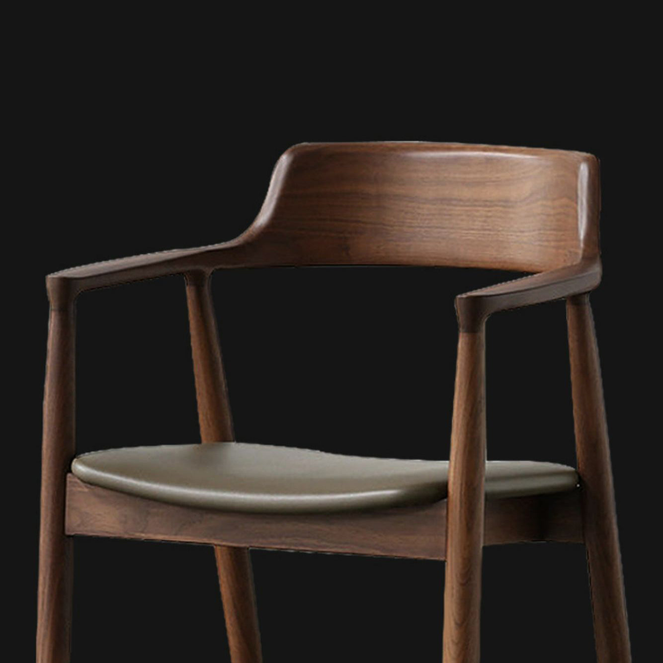 1/2/3/5/7 Pcs Modern Round Shape Solid Wood Dinette Table with Chair