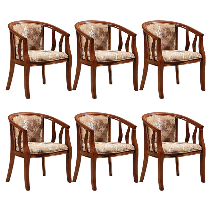 Traditional Dining Chair Solid Wood Dining Arm Chair for Hotel