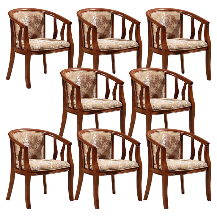 Traditional Dining Chair Solid Wood Dining Arm Chair for Hotel