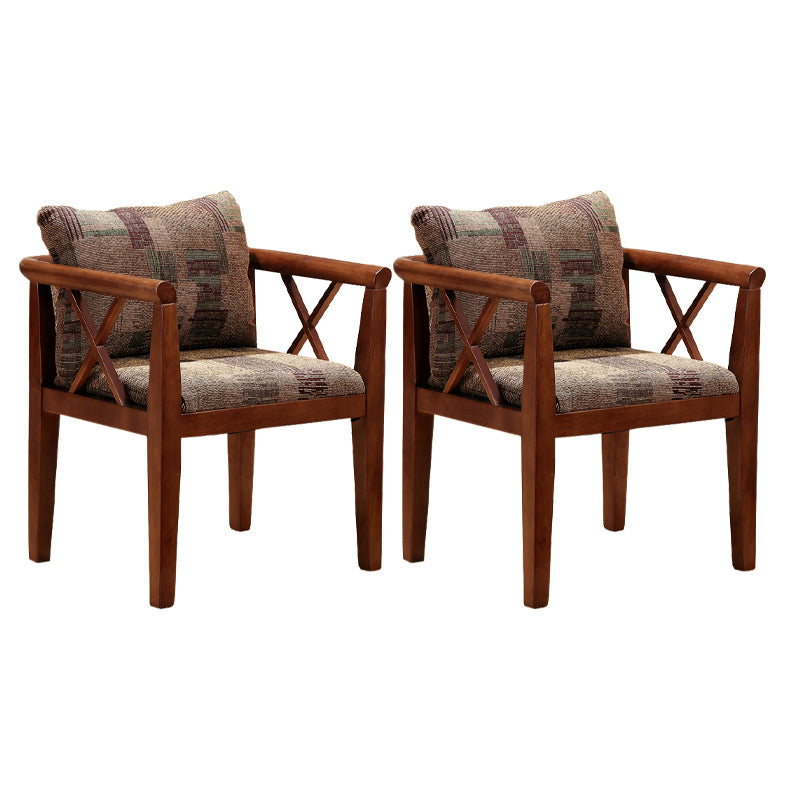 Traditional Dining Chair Solid Wood Dining Arm Chair for Hotel