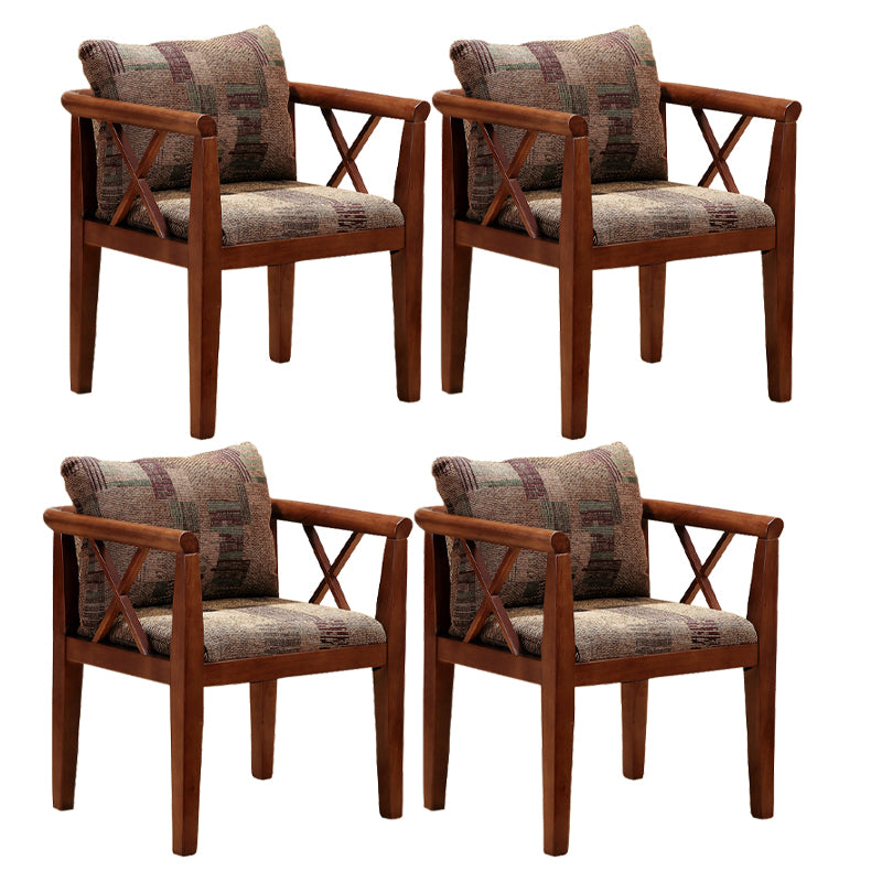 Traditional Dining Chair Solid Wood Dining Arm Chair for Hotel