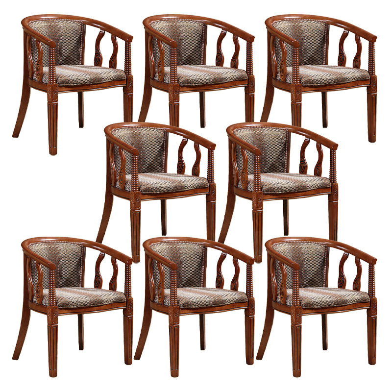 Traditional Dining Chair Solid Wood Dining Arm Chair for Hotel
