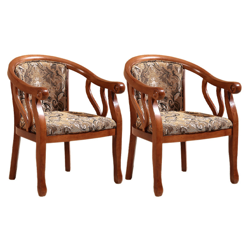 Traditional Dining Chair Solid Wood Dining Arm Chair for Hotel
