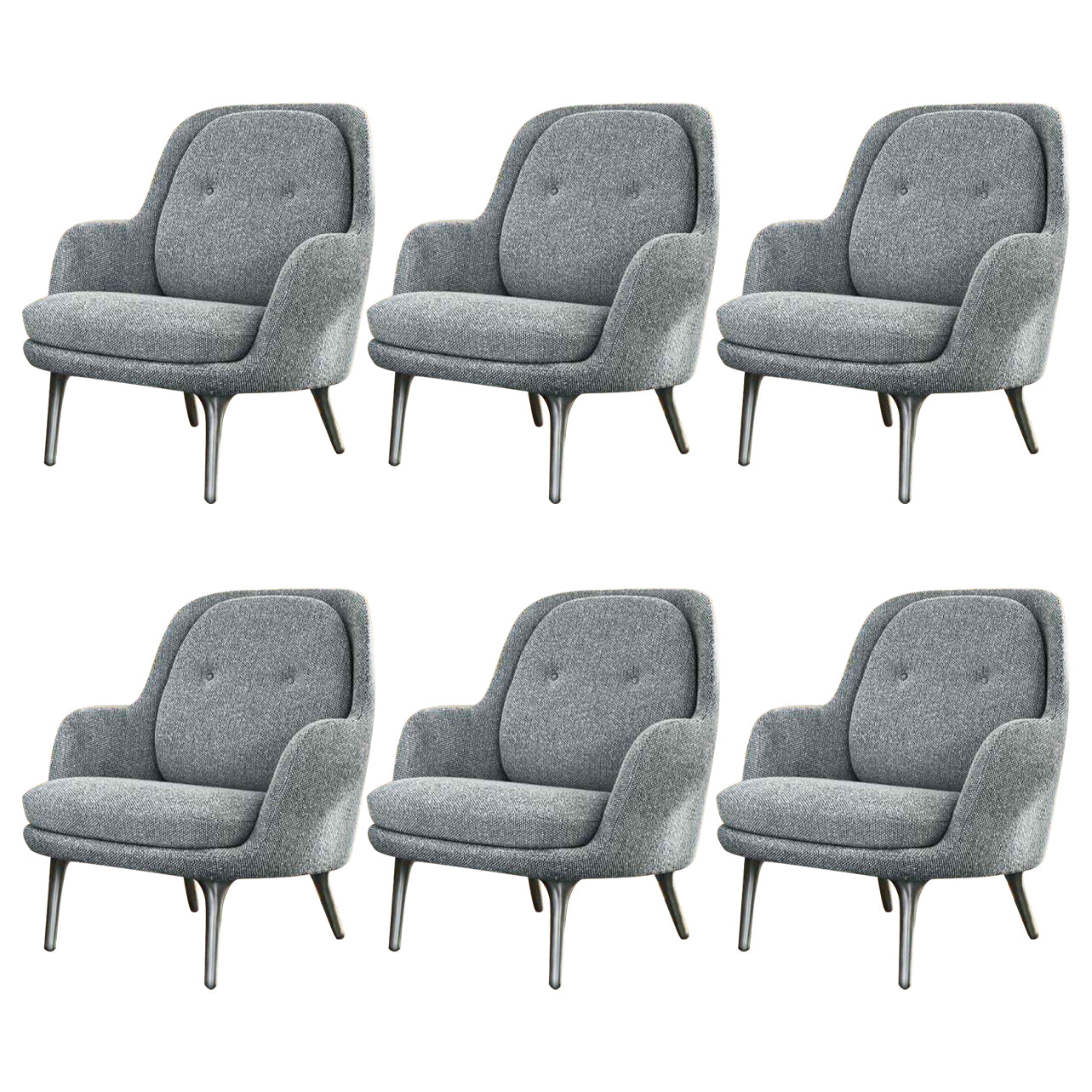 Modern Style Arm Chair Wood Solid Back Dining Room Chair for Home