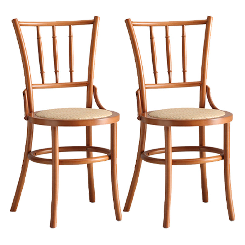 Contemporary Indoor Dining Side Chair Solid Wood Frame Side Chair