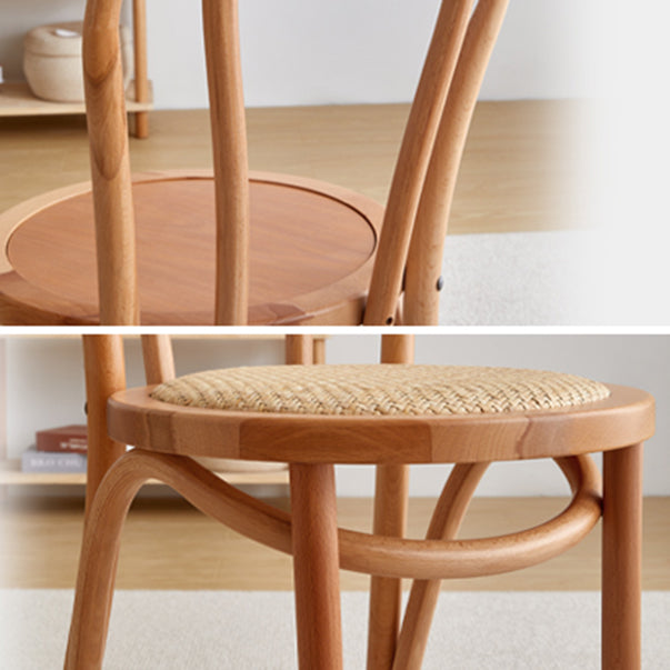 Contemporary Indoor Dining Side Chair Solid Wood Frame Side Chair
