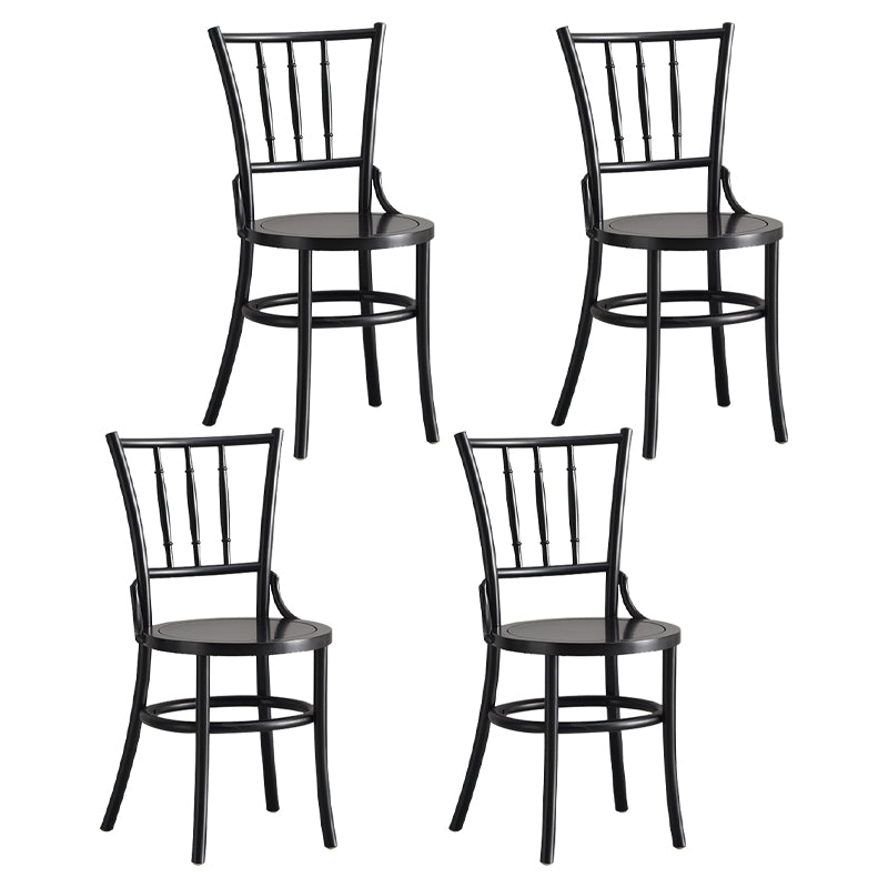 Contemporary Indoor Dining Side Chair Solid Wood Frame Side Chair