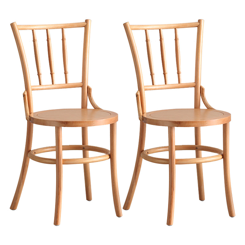 Contemporary Indoor Dining Side Chair Solid Wood Frame Side Chair