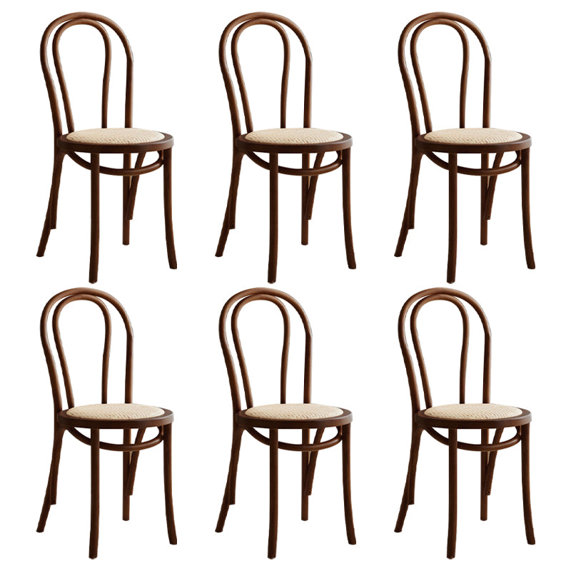 Contemporary Indoor Dining Side Chair Solid Wood Frame Side Chair