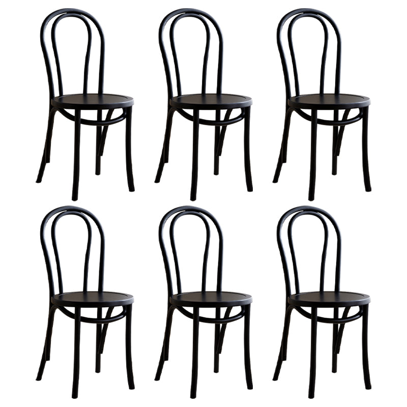 Contemporary Indoor Dining Side Chair Solid Wood Frame Side Chair