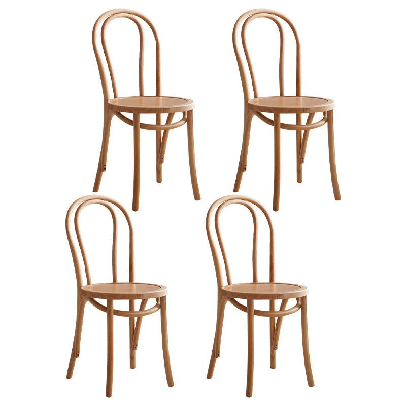 Contemporary Indoor Dining Side Chair Solid Wood Frame Side Chair
